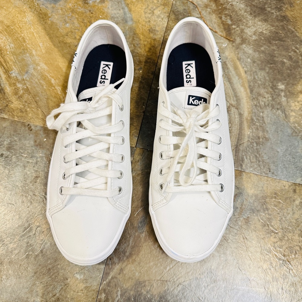 Women's Champion Originals Keds Sneaker-white leather
